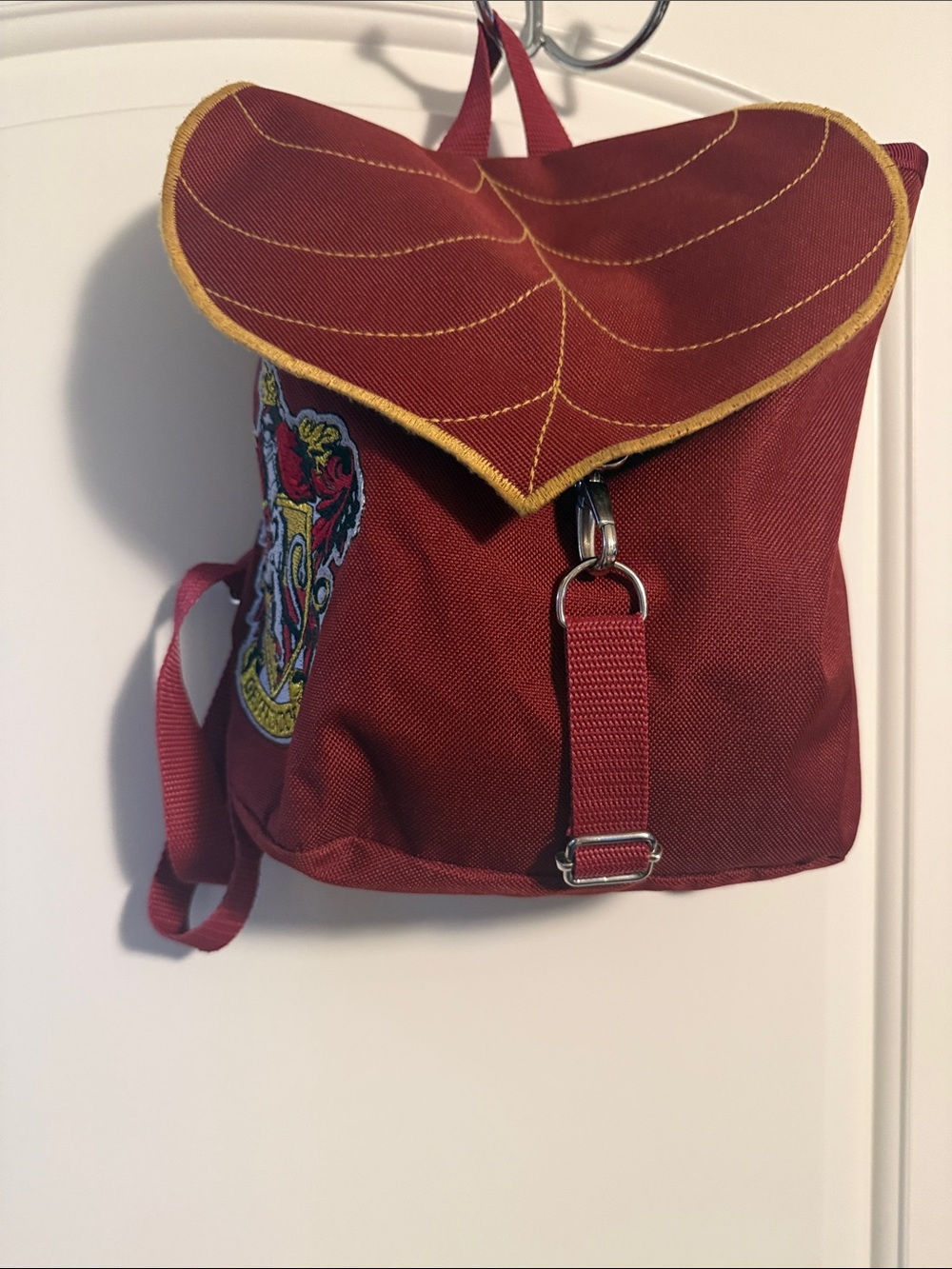 Leaflling Gryffindor Crest Mini Burgundy Backpack Harry Potter